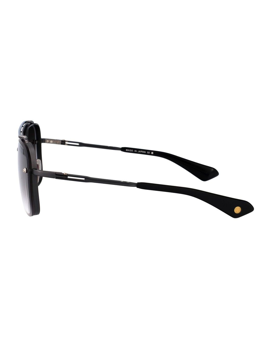 Dita Eyewear Black Aviator Sunglasses Dts121 06 Blk