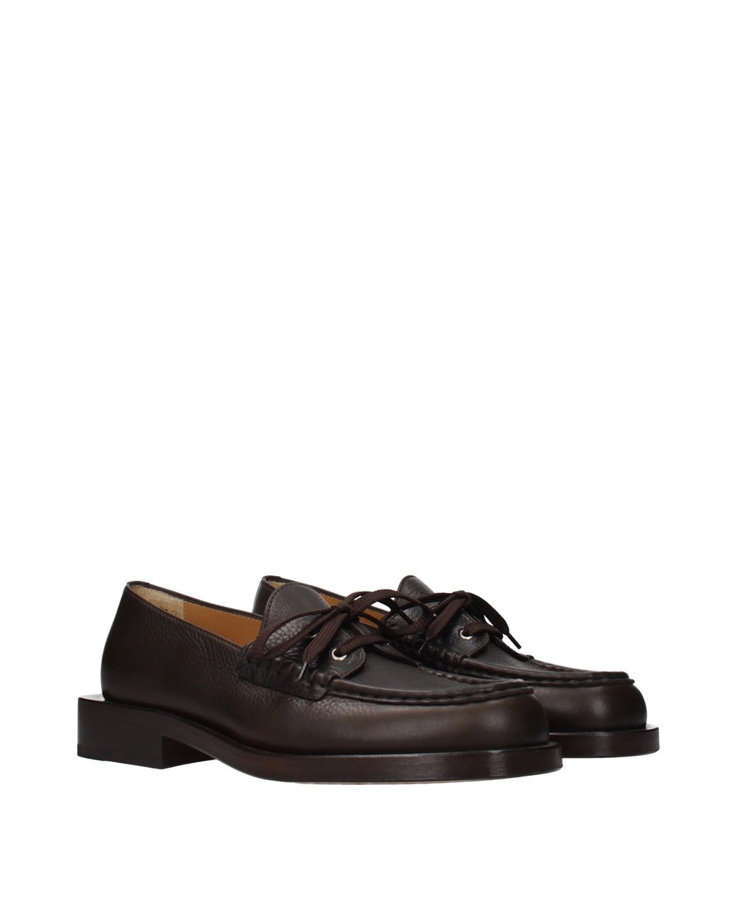 Jacquemus Black Marino Loafers Leather