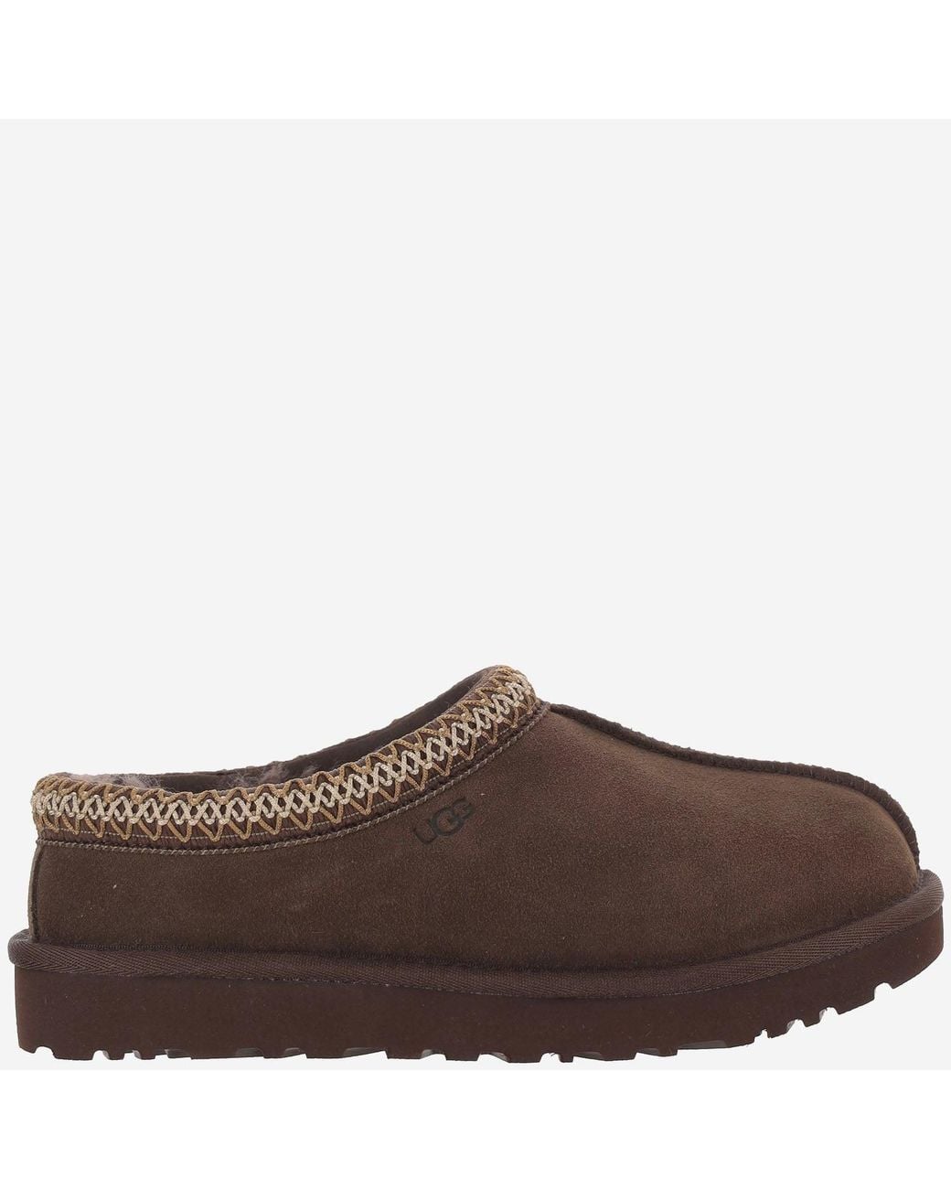 Ugg Brown Tasman Ii Suede Mules