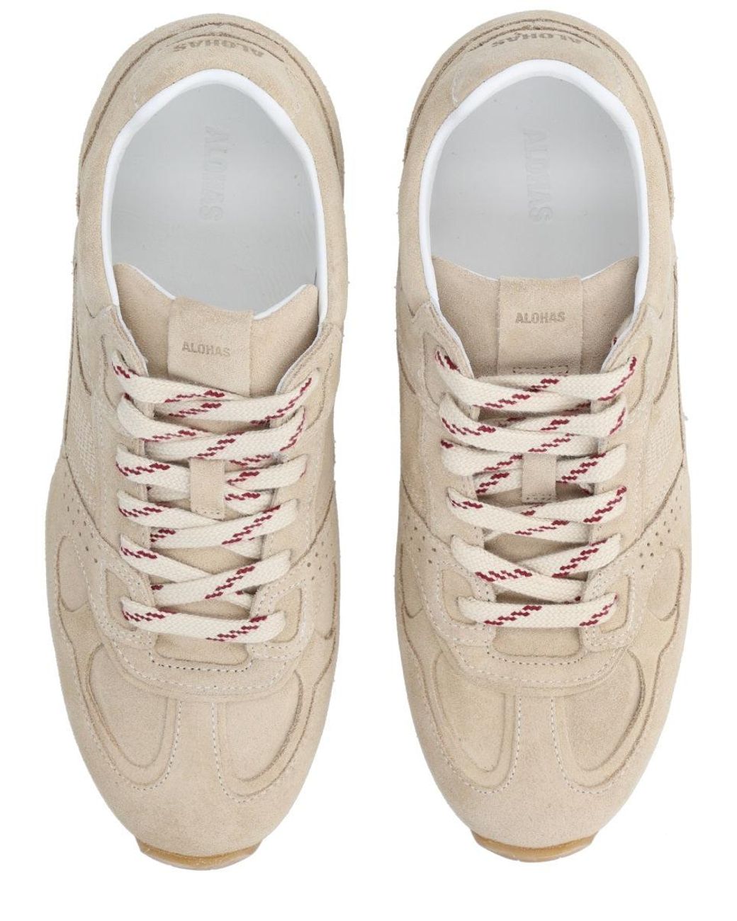 Alohas Natural Suede Sneaker