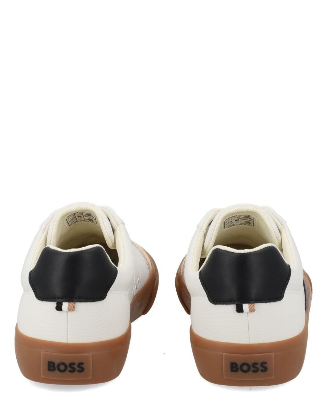 Boss Brown Sneaker With Logo for men