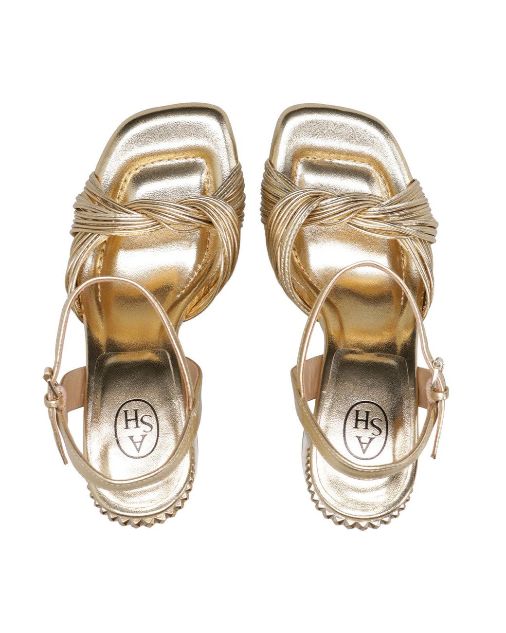 Ash Metallic Sandals
