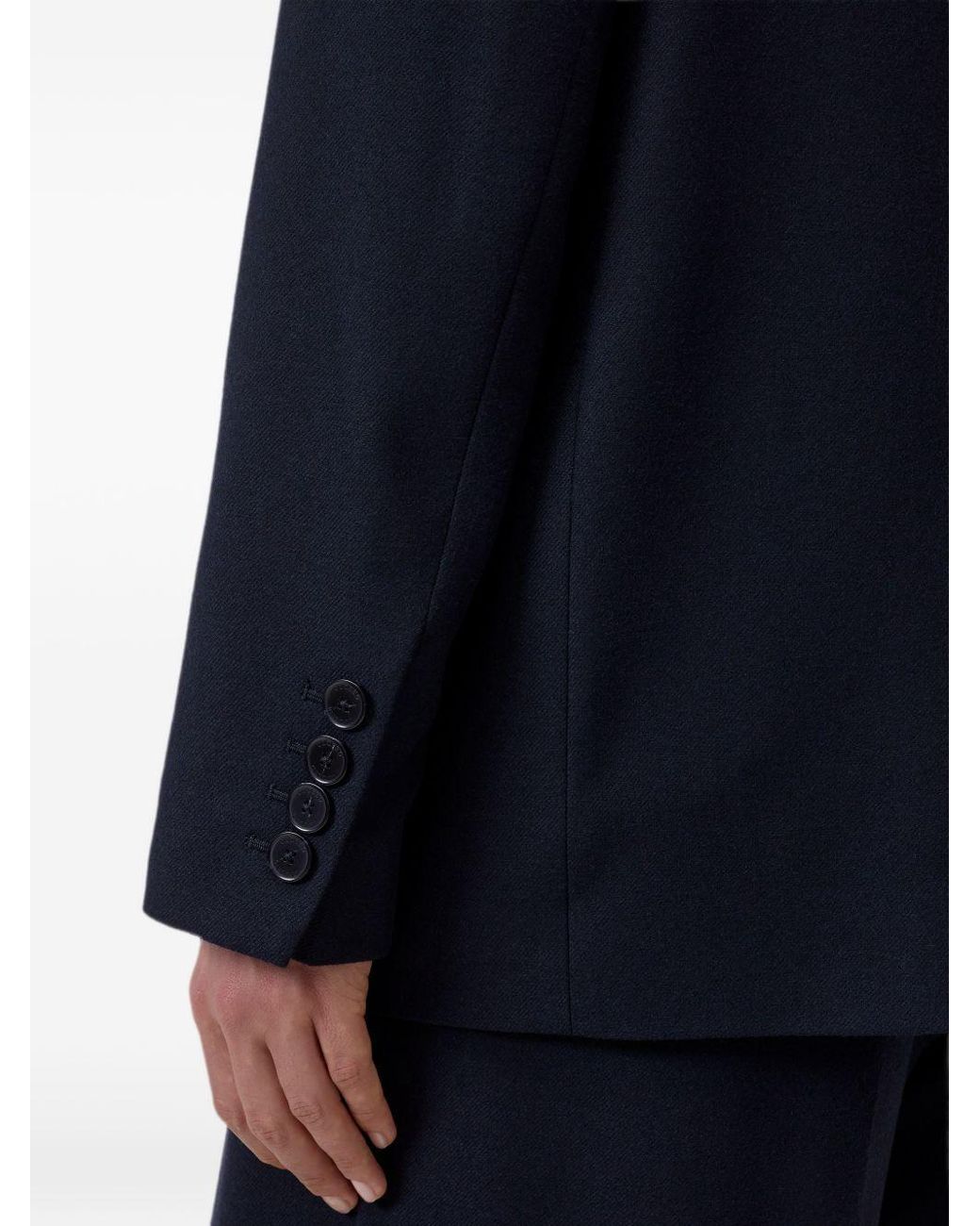 Closed Blue Double-Breasted Blazer Jacket