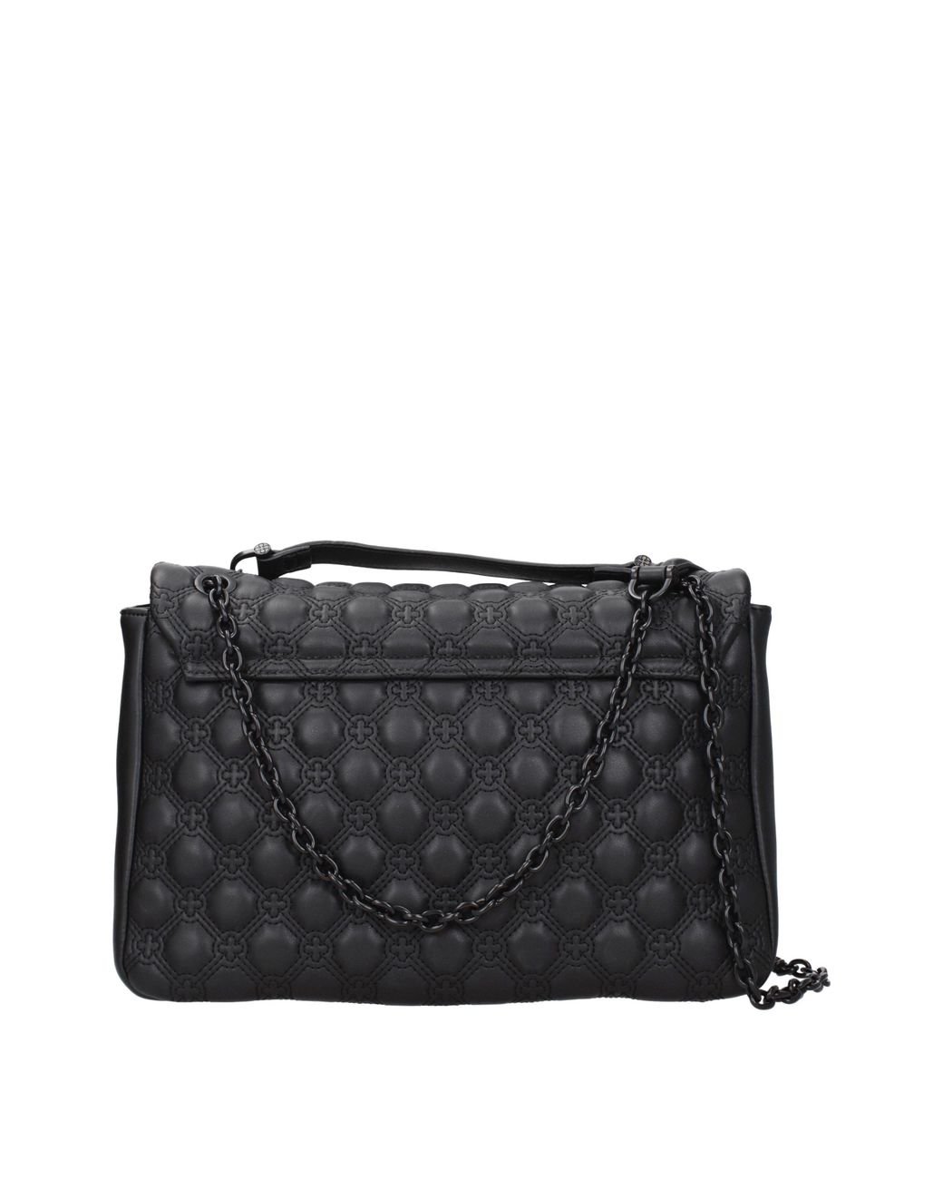 V73 Black Marzia Eco Leather Shoulder Bag