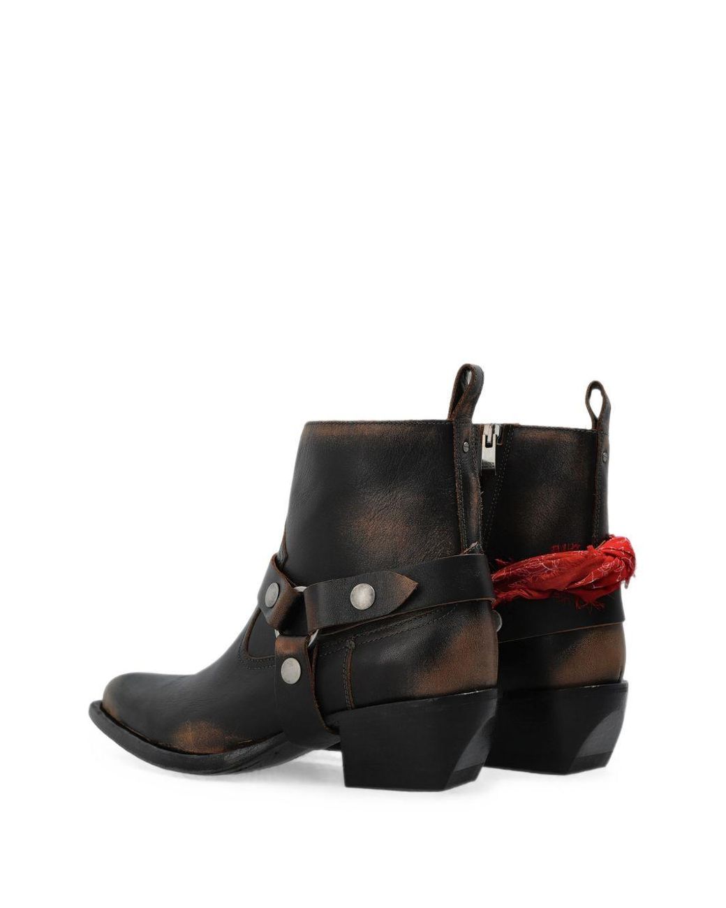 Golden Goose Deluxe Brand Red Debbie Boots