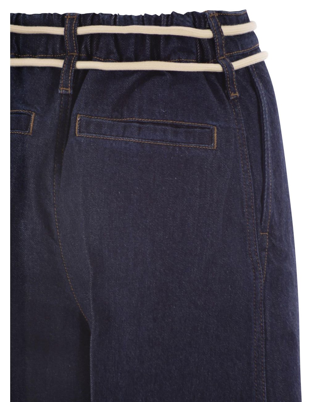 Sportmax Blue Nembi Denim Trousers