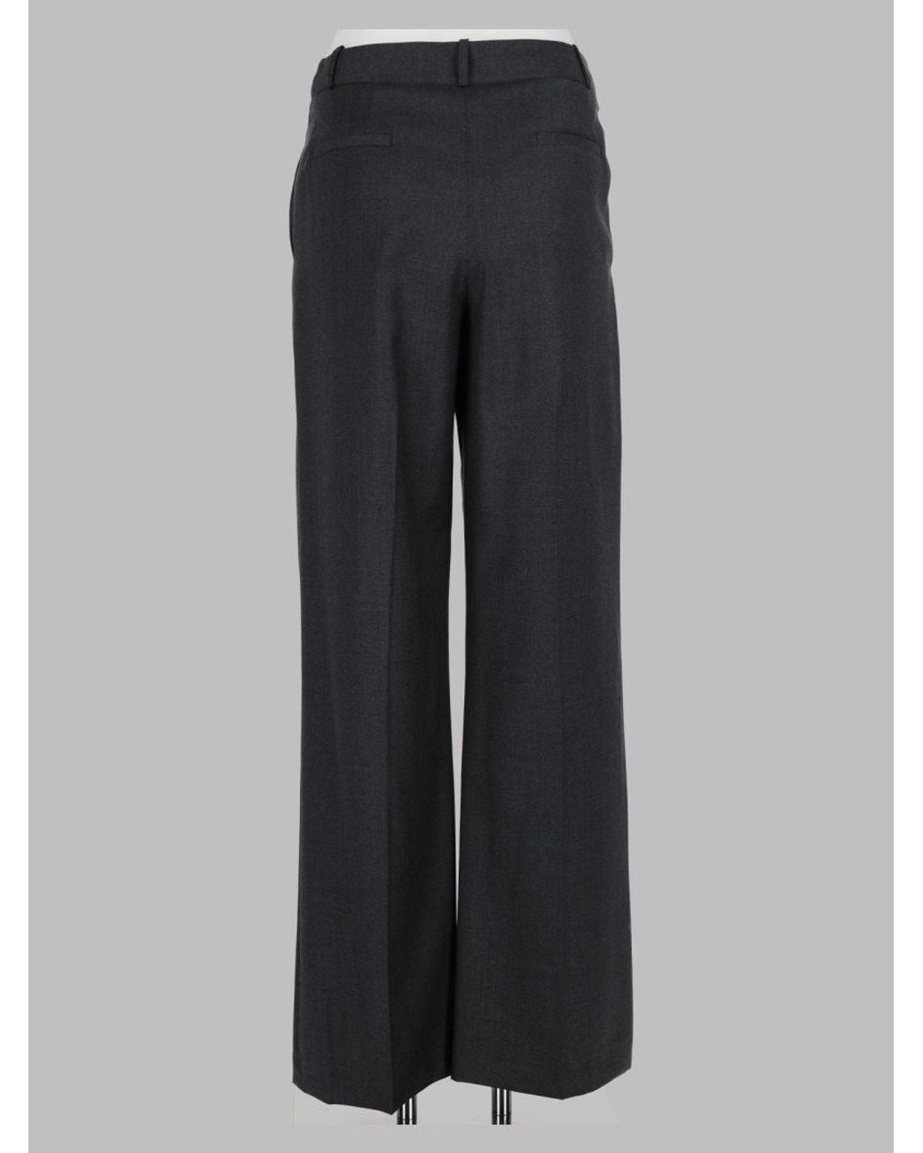Loulou de Saison Black Virgin Wool Trousers