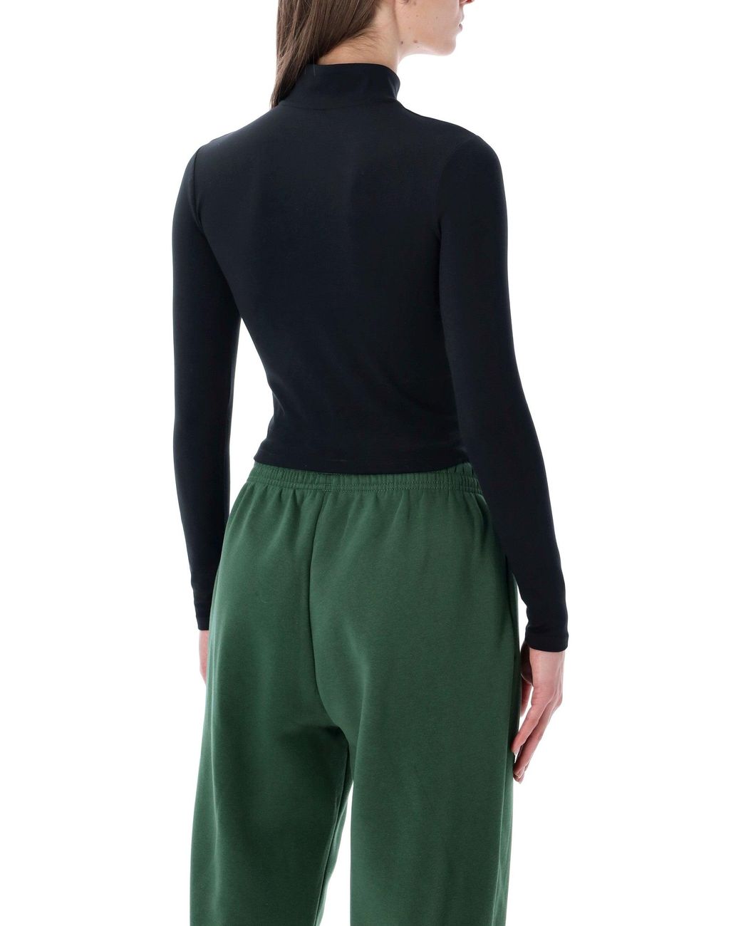 Nike Blue Dri-Fit Zipped Midlayer Top