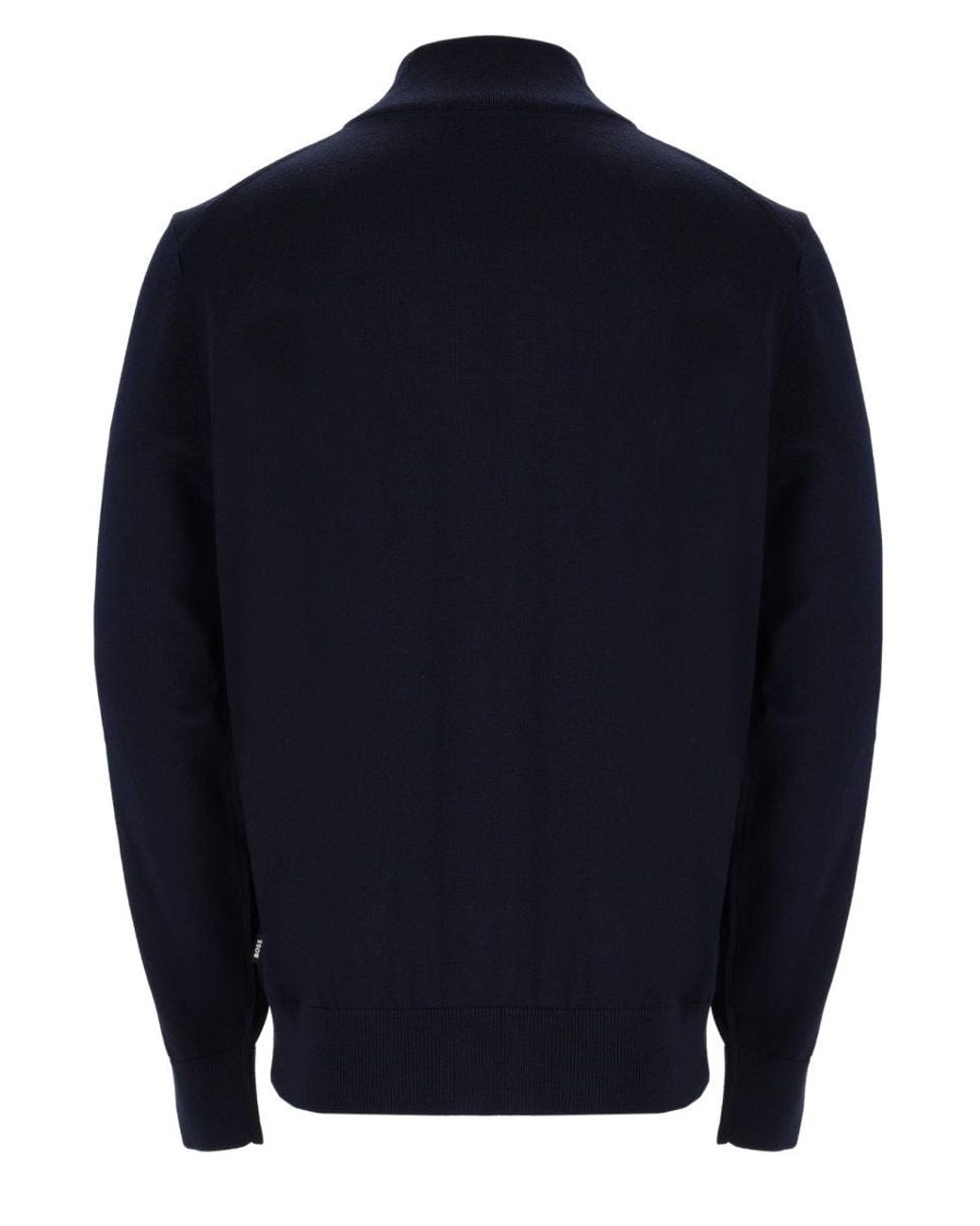 Boss Blue Patterned Sweater