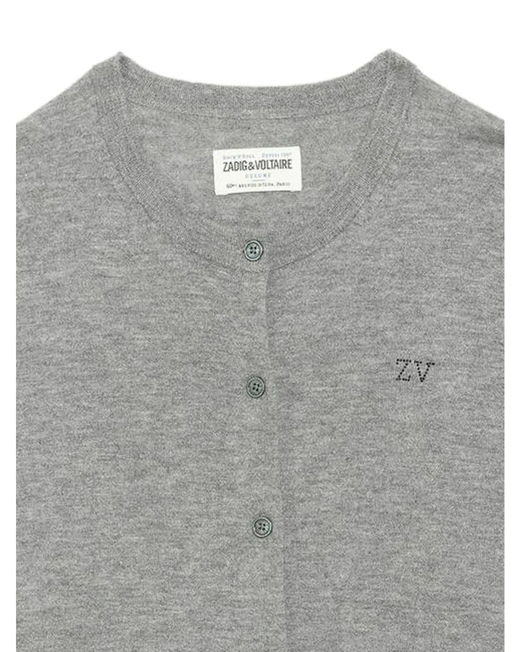 Zadig & Voltaire Gray Missya Cp Bico