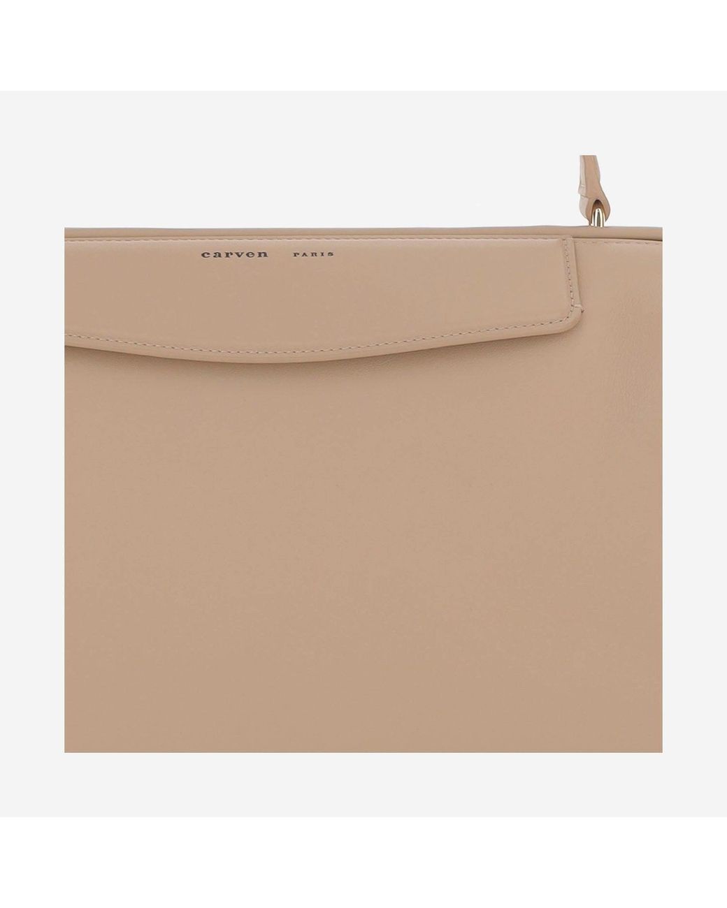 Carven Natural Carmen Leather Bag