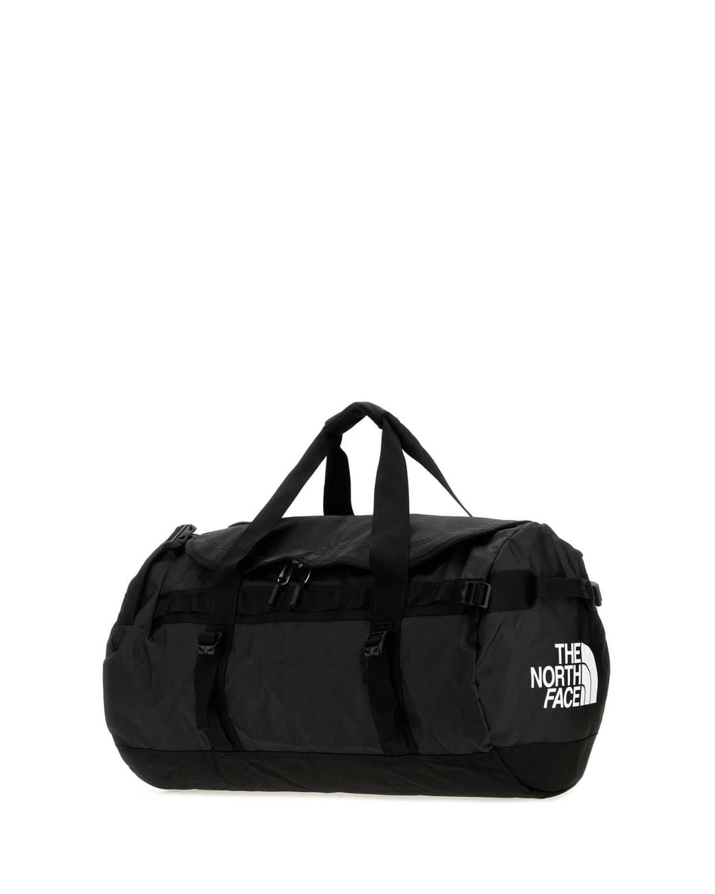 The North Face Black Fabric M Duffel Base Camp Travel Bag for men