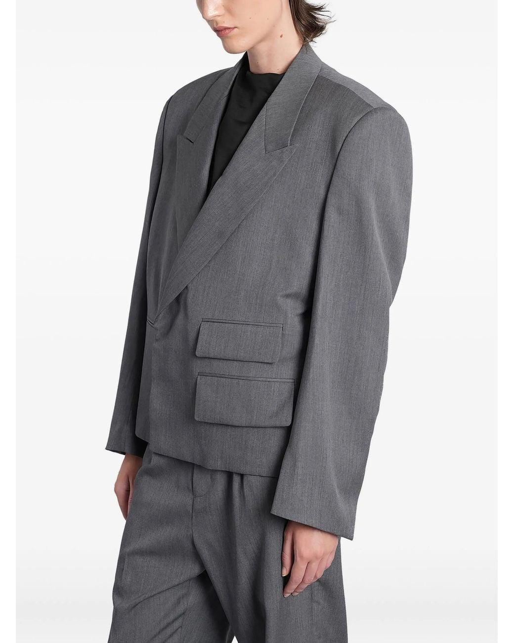 Entire studios Black Book Blazer Graphite
