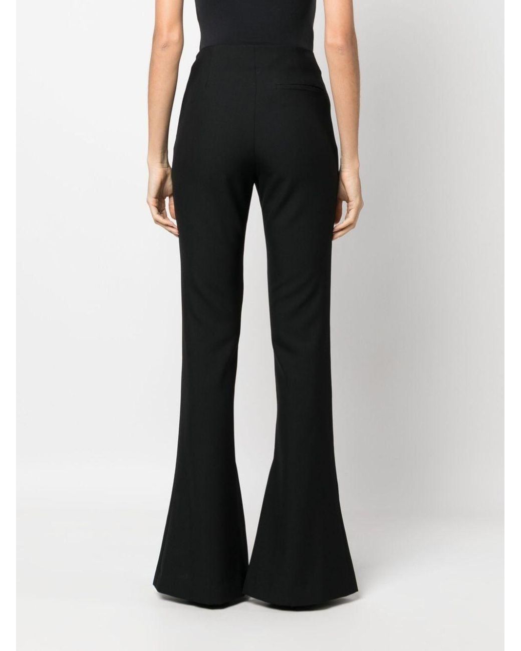 Ambush Black High-Waist-Hose Mit Schlitzen