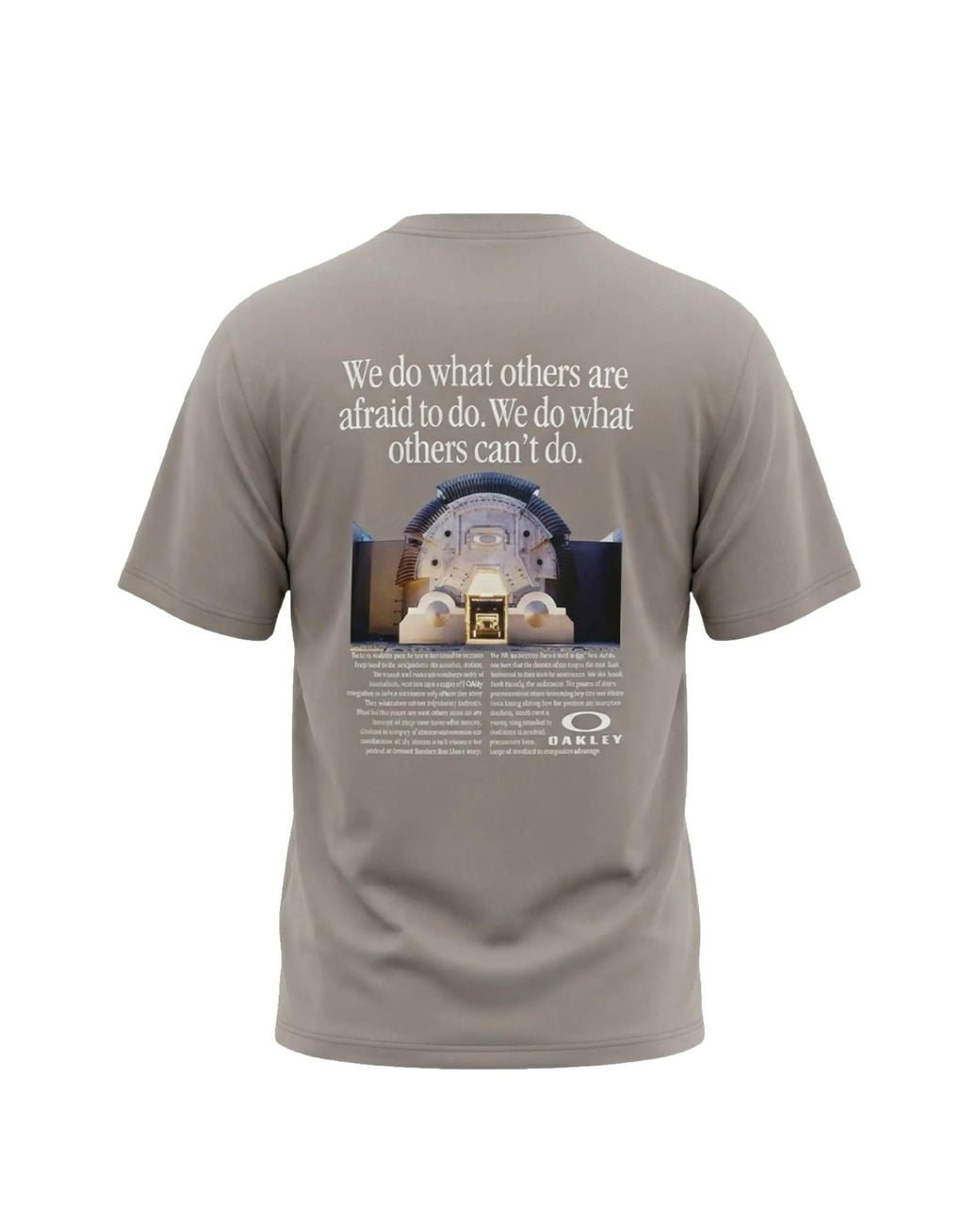 Oakley Gray Enhance Qdc Ss Tee Bp 5.0