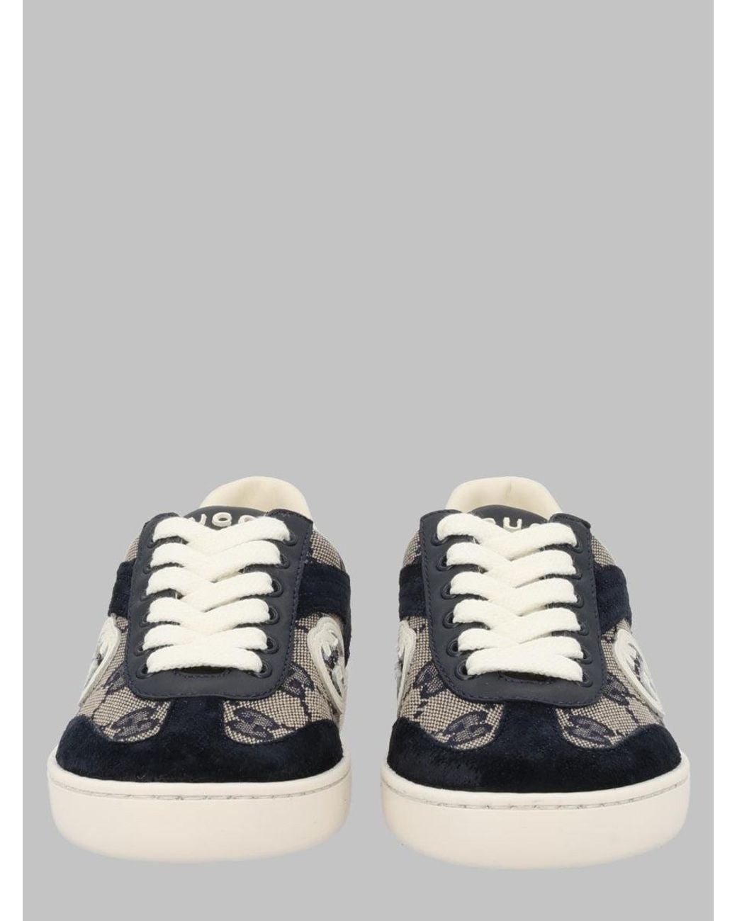 Gucci Metallic Sneaker Con Logo