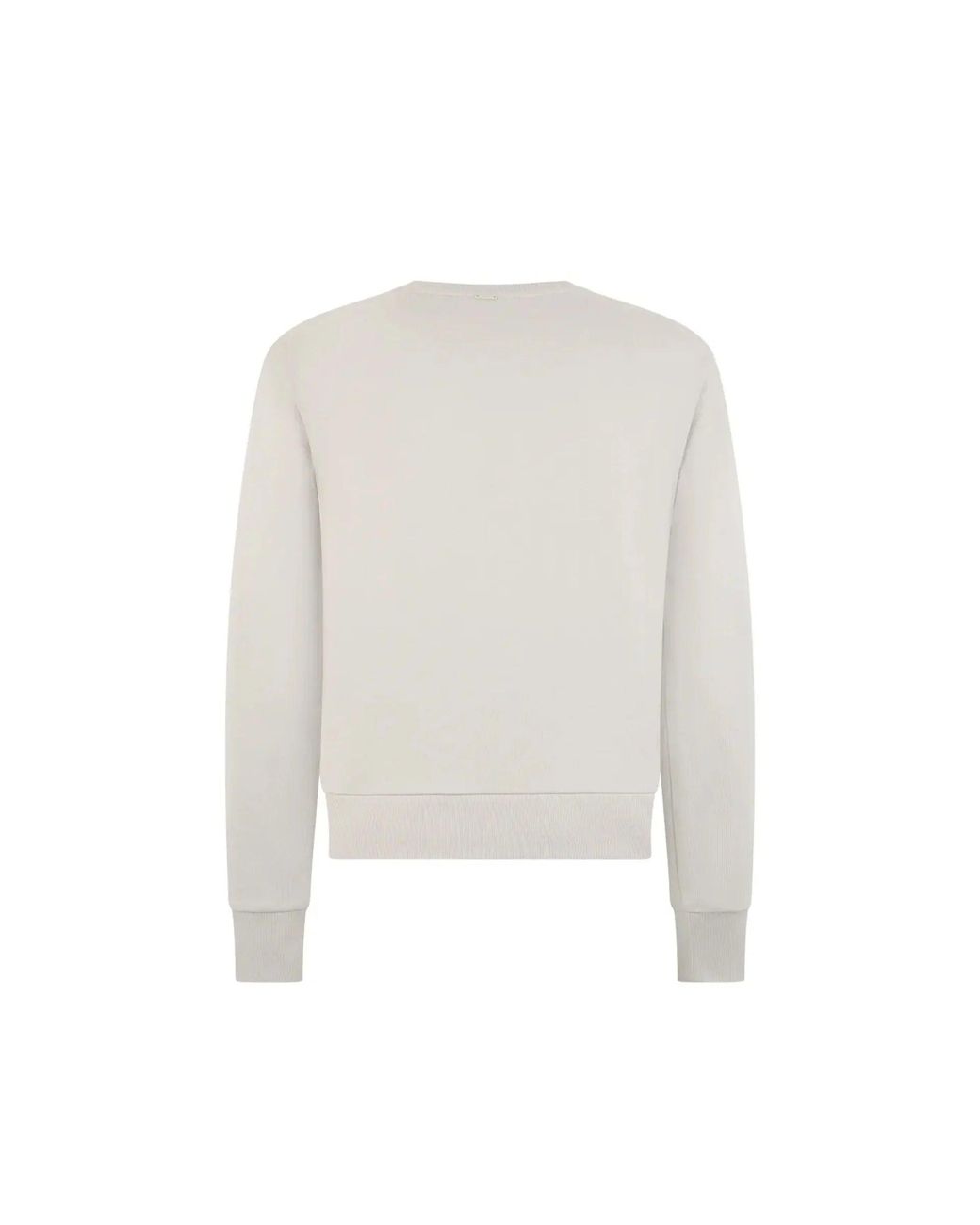 Herno White Panelled Design Sweatshirt