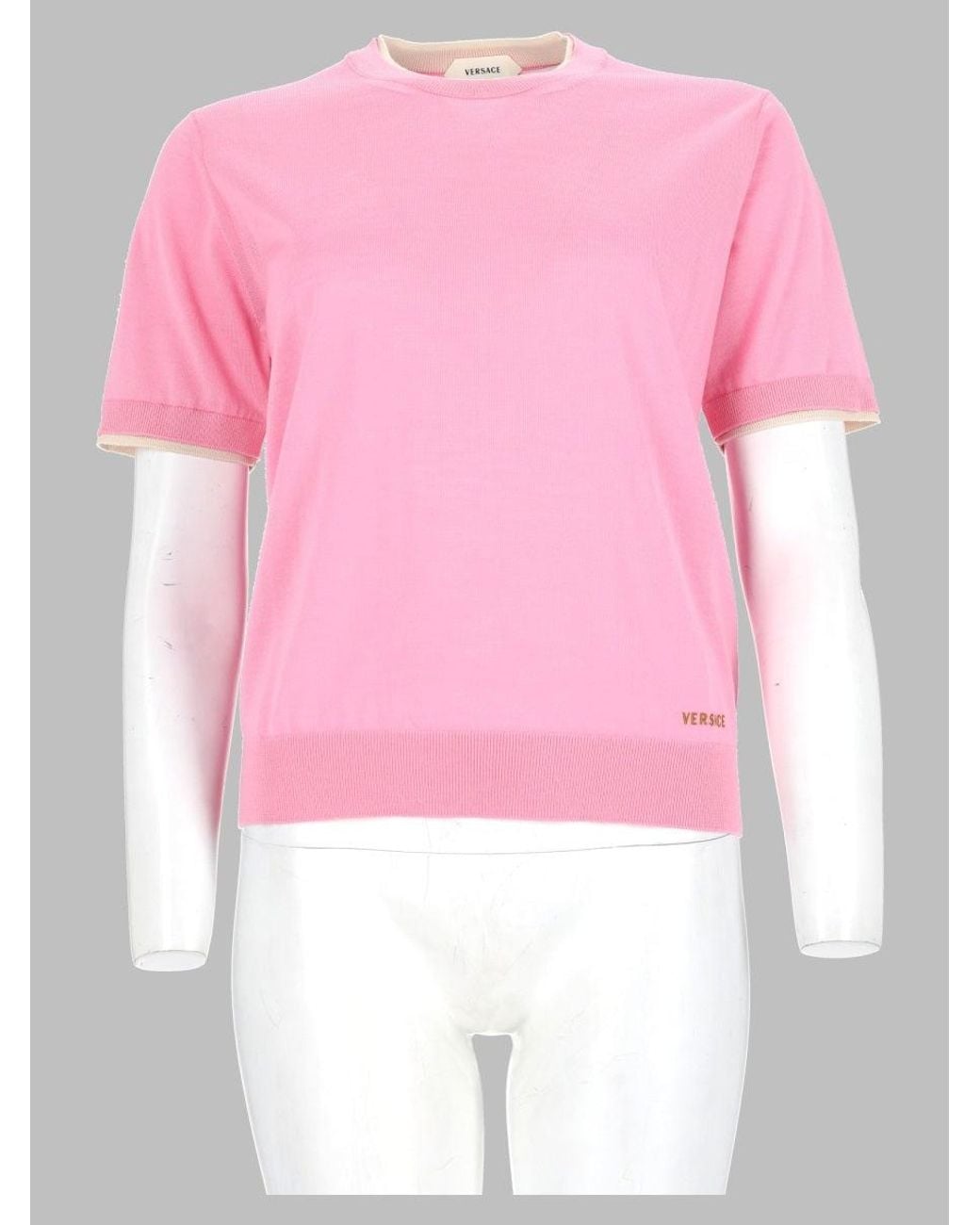 Versace Pink Couture-Inspired Sweater
