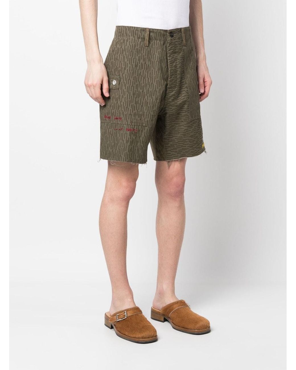 President's Green Shorts Brown for men