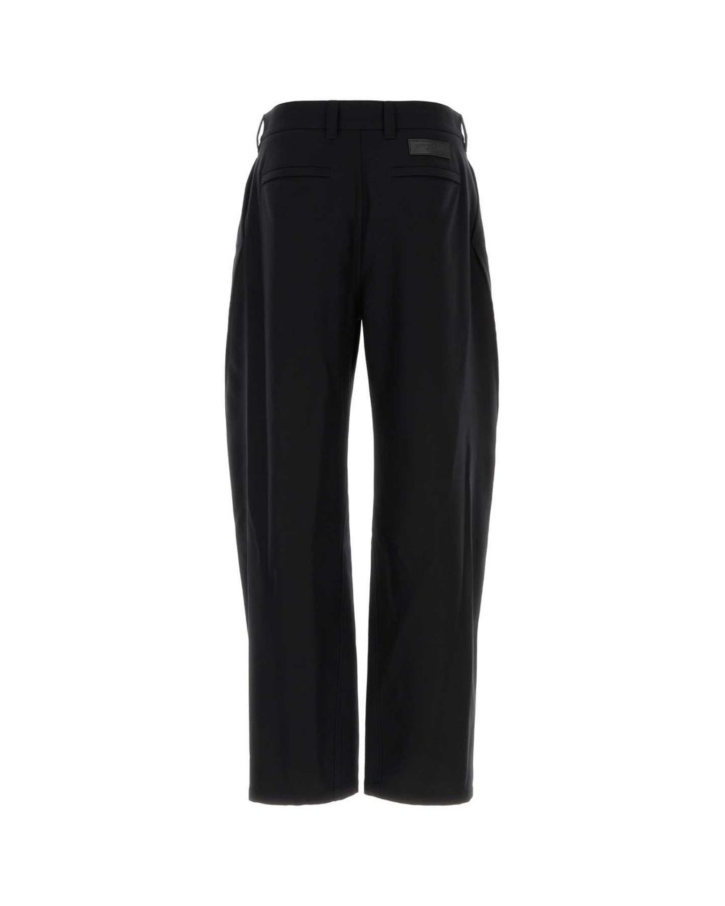 Givenchy Black Flat Front Pants for men