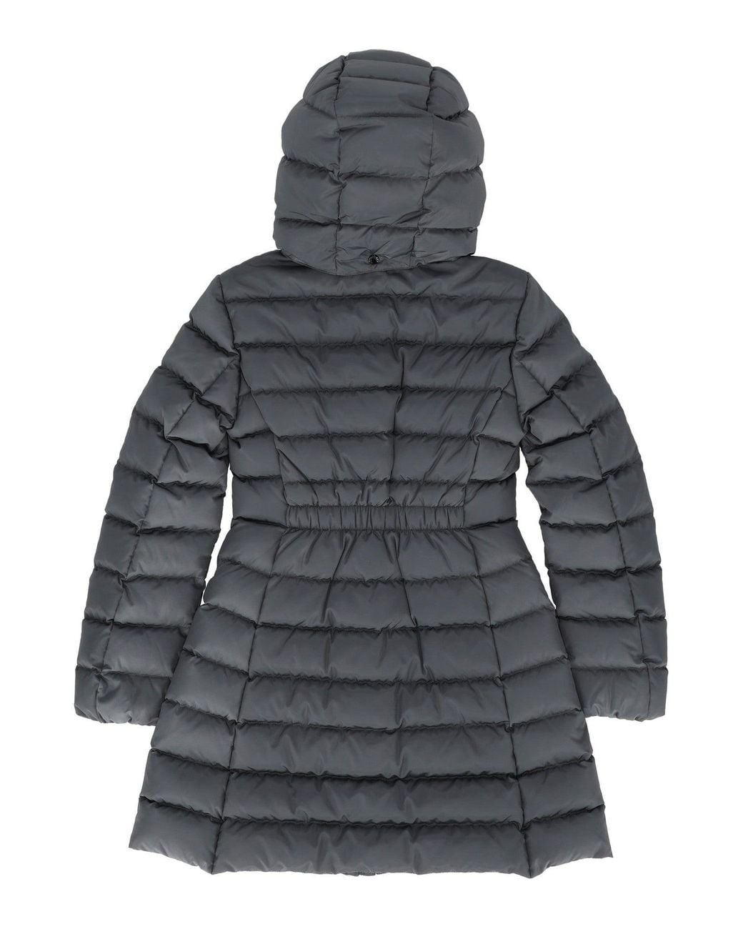 Moncler Gray Dark Charpal Long Coat