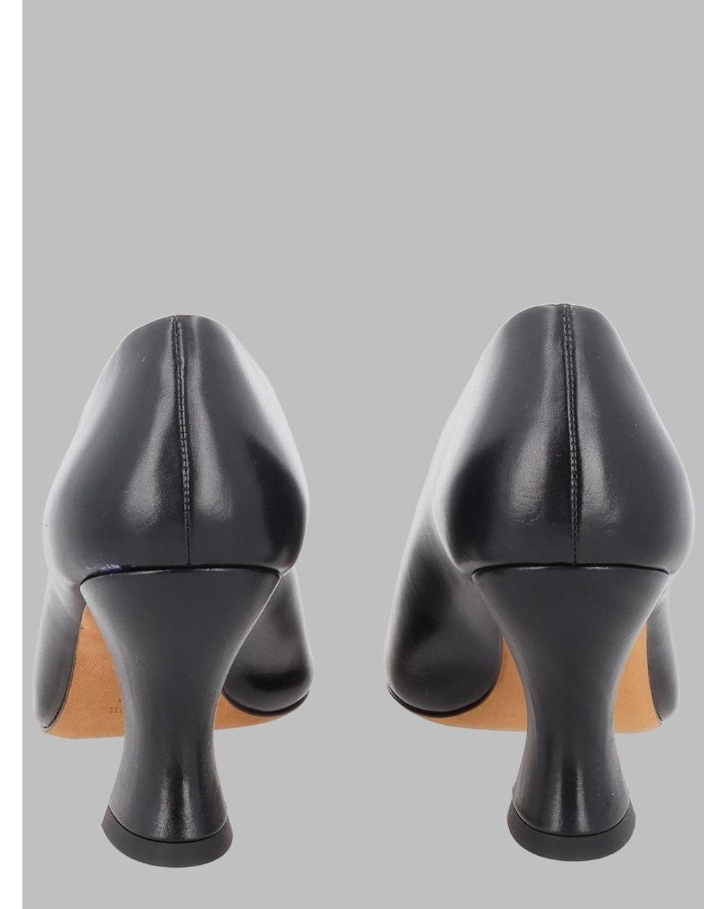 Khaite Black Heeled Sandals