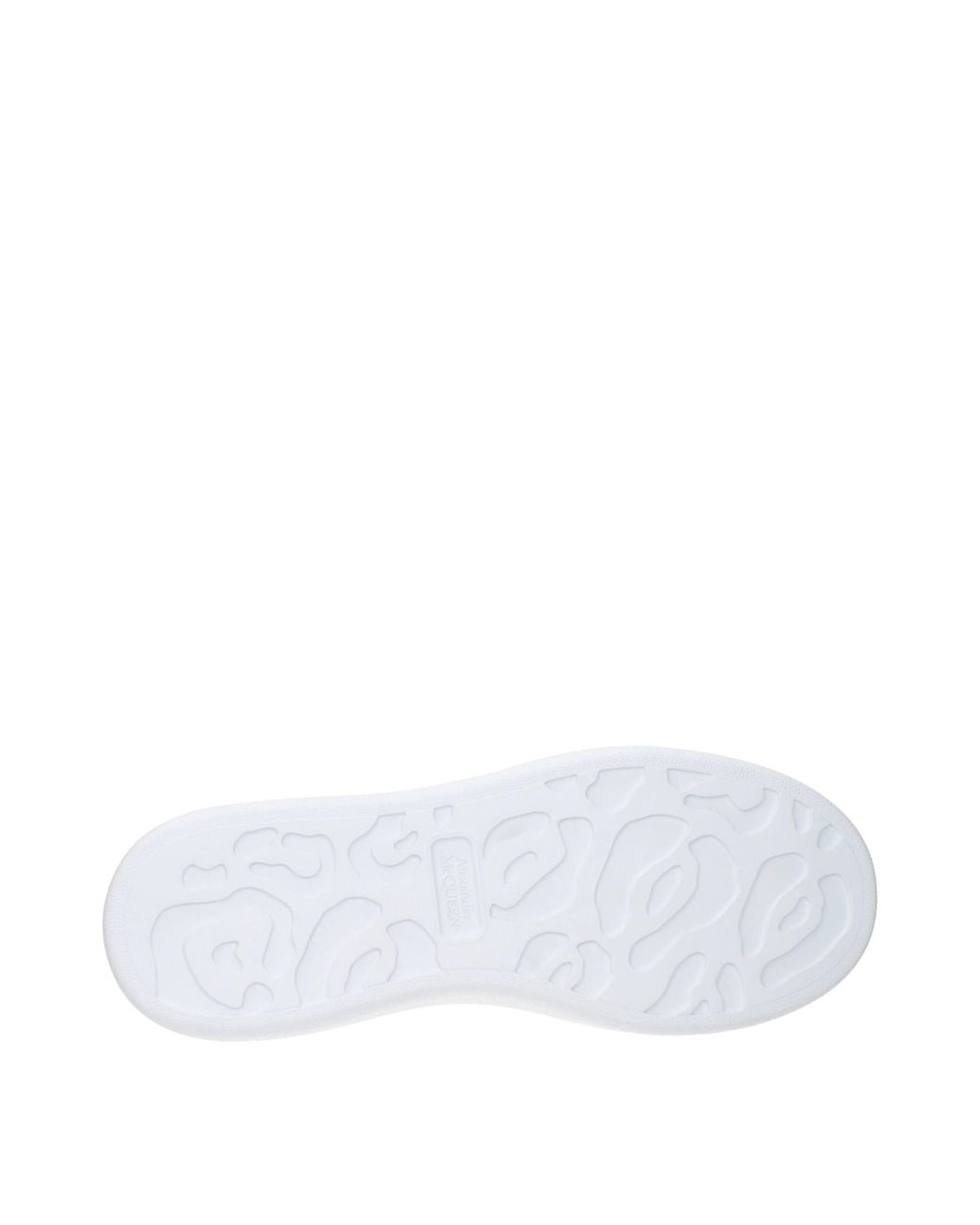 McQueen White Alexander Mc Queen Sneakers Oversized And Leather