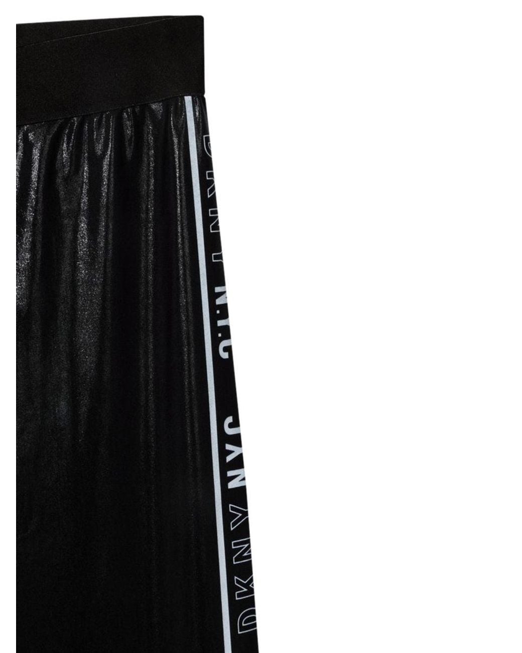 DKNY Black Leggings Con Stampa for men