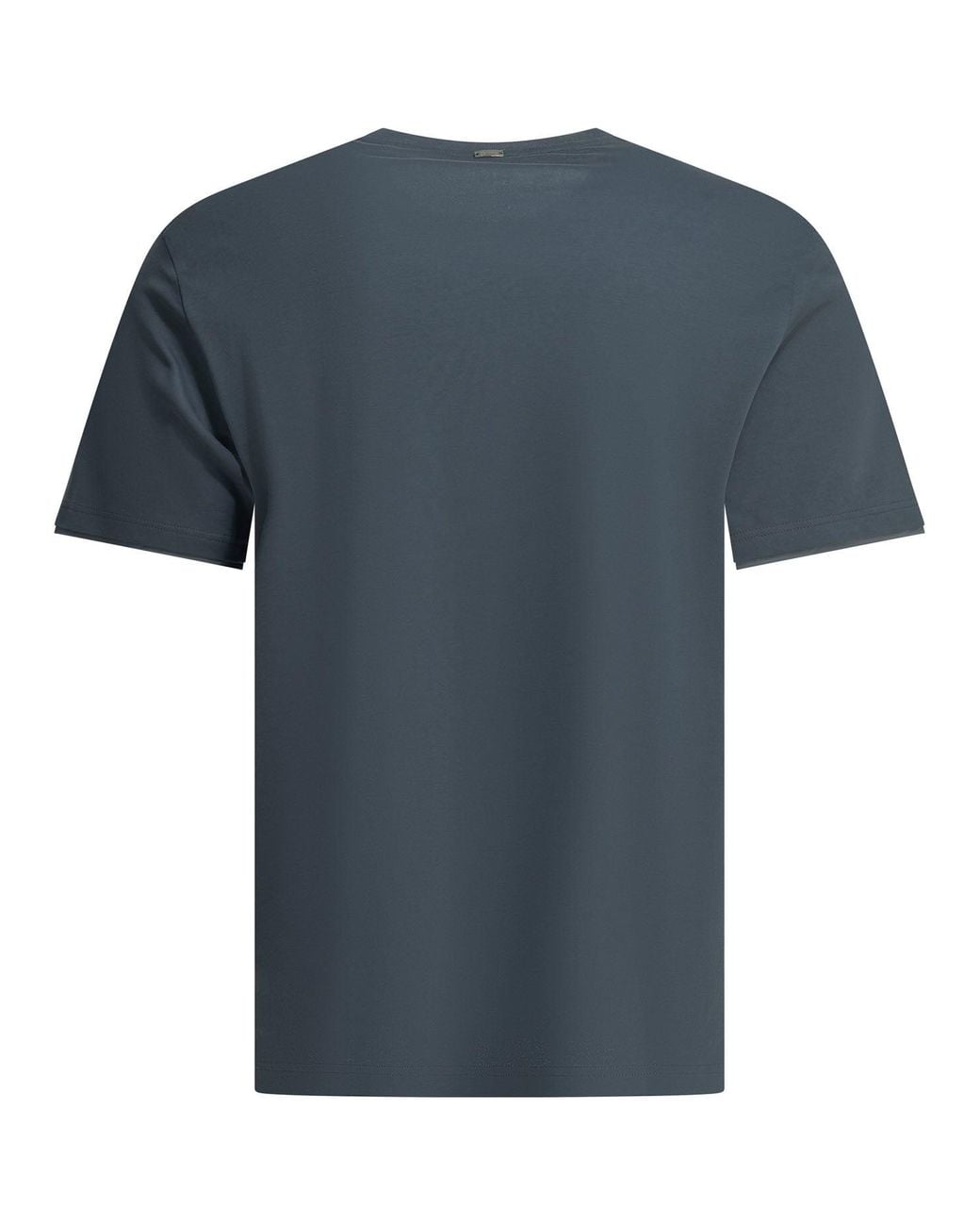 Herno Blue "Resort" Crew Neck T Shirt