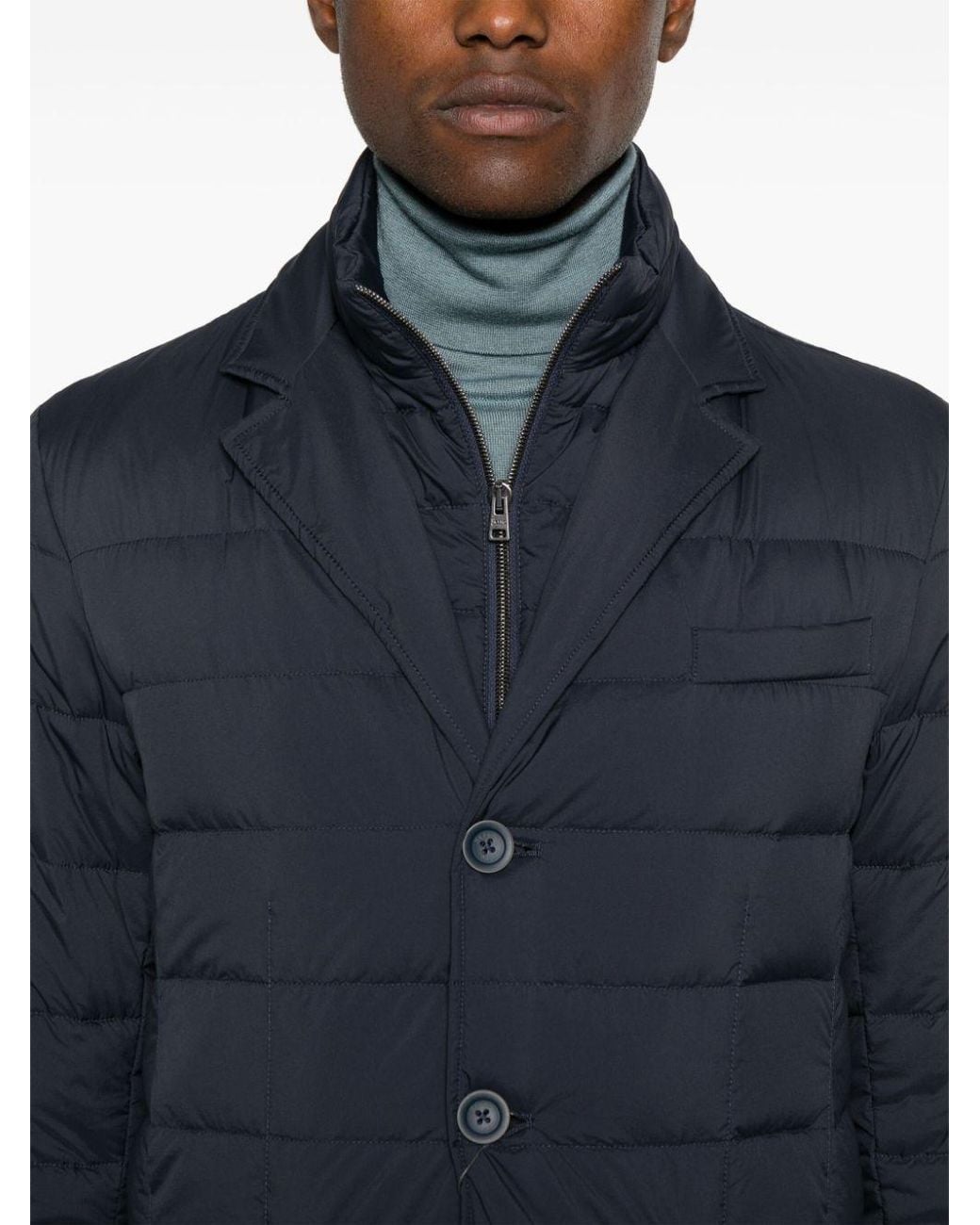 Herno Blue Coats for men