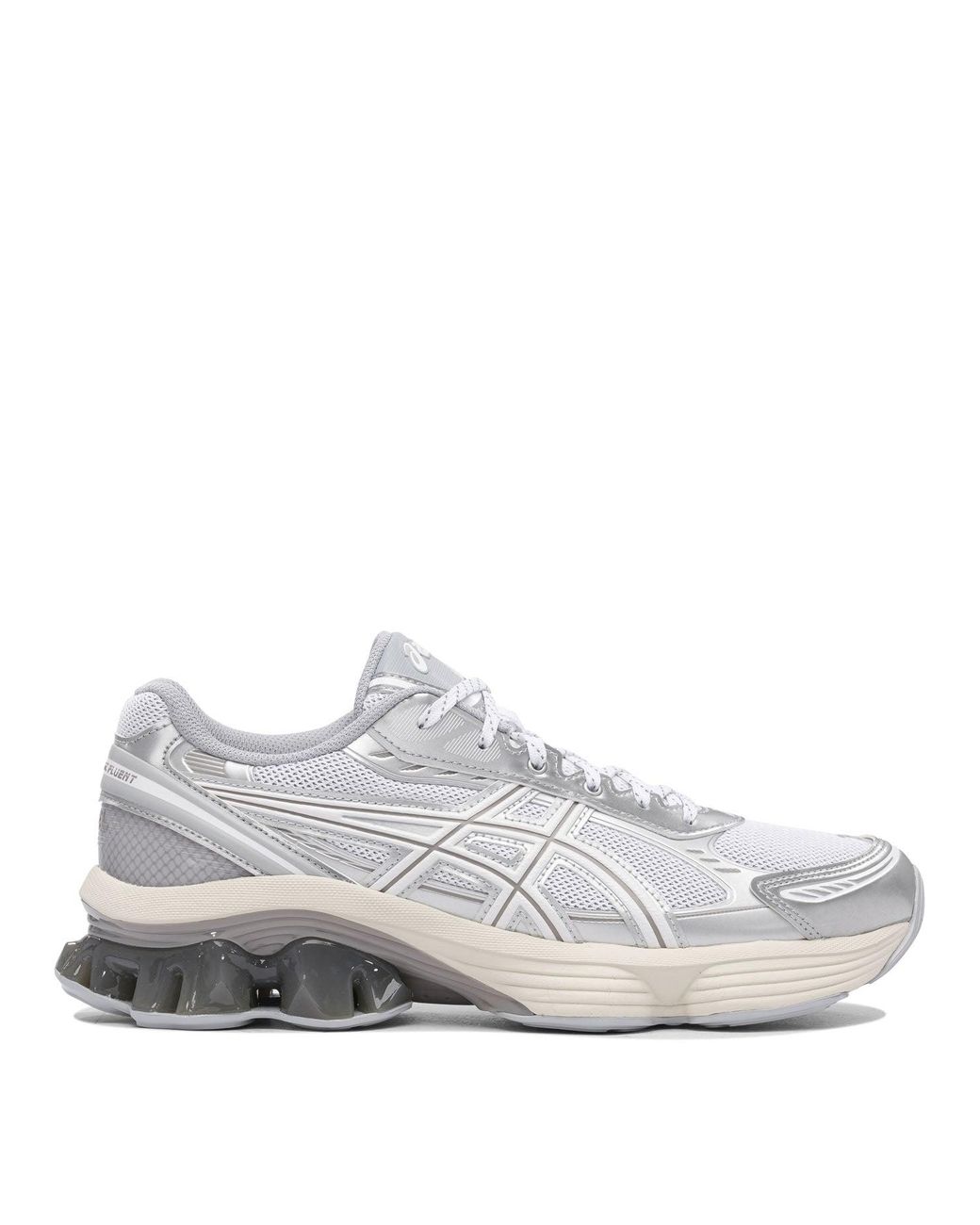 Asics White "Gel-Kinetic Fluent" Sneakers for men
