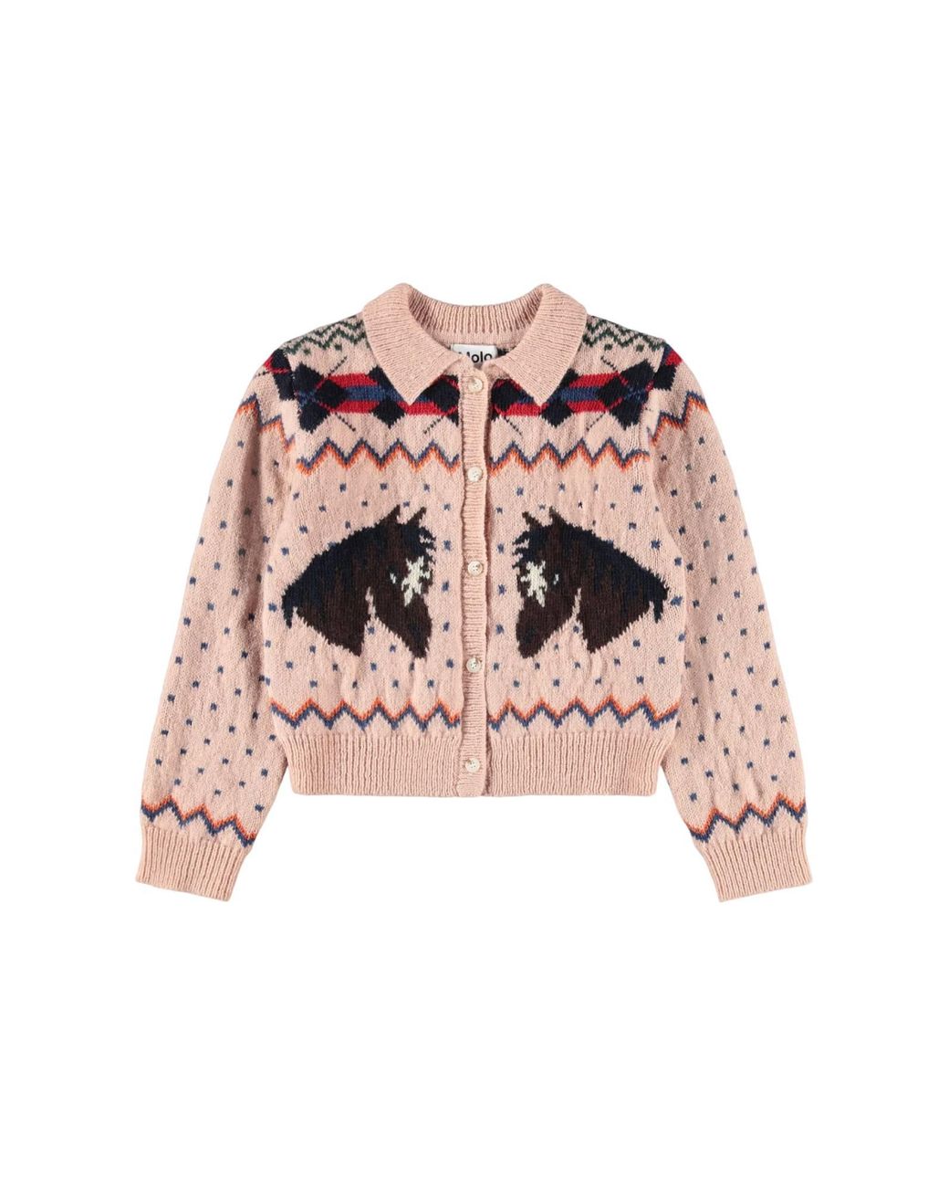Molo White Galaxy Cardigans