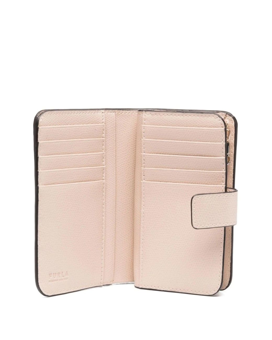 Furla Pink Camelia M Compact Wallet