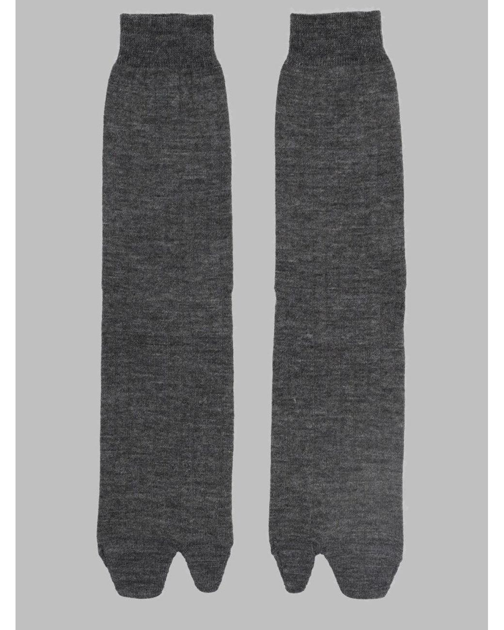Maison Margiela Gray Calzini "Tabi" for men