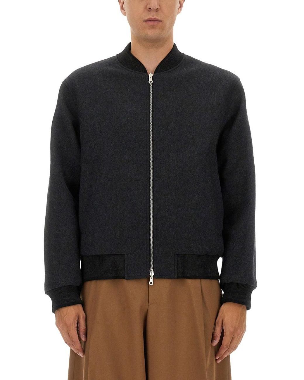 Dries Van Noten Black Reversible Jacket for men