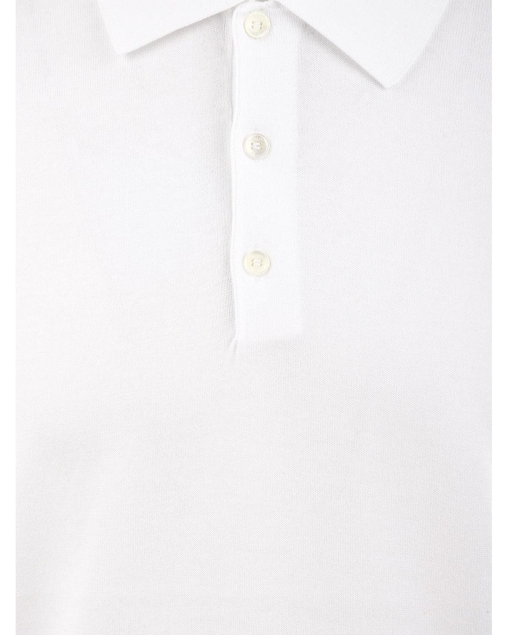 Malo White T Shirts And Polos for men