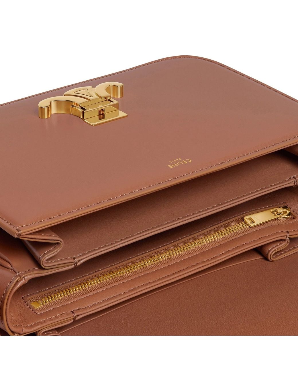 Céline Brown Classique Triomphe Bag