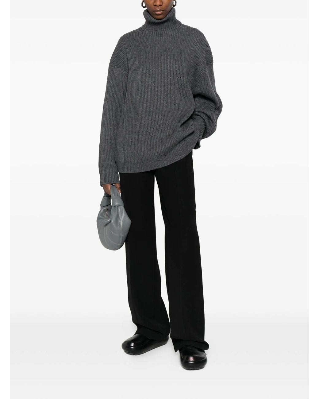 Entire studios Gray Chunky Turtleneck