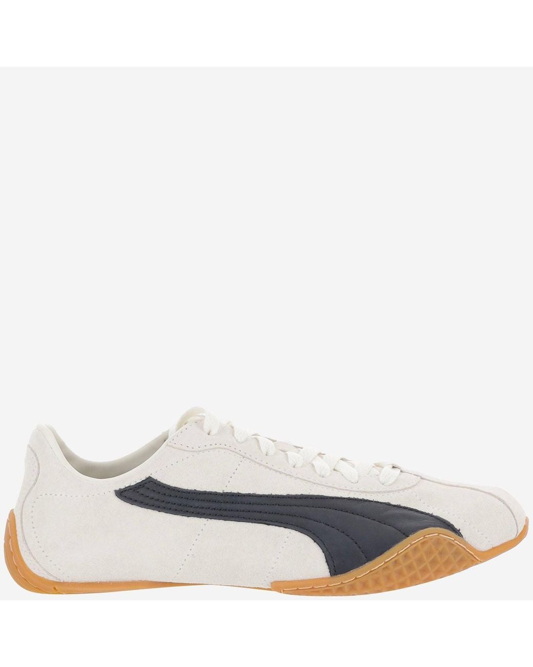 PUMA White K Street Sneakers