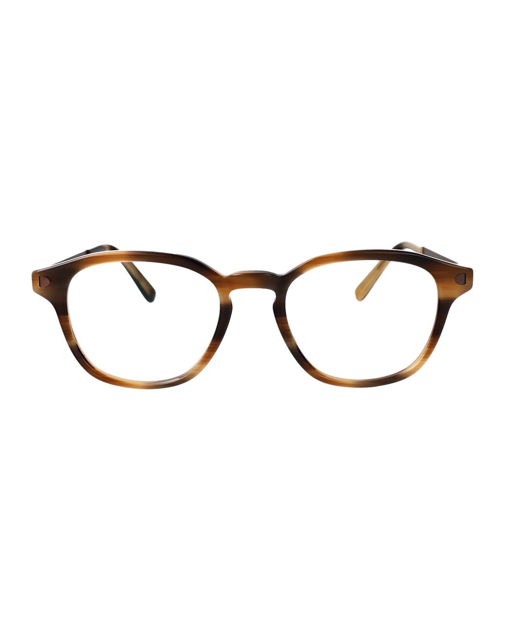Mykita Brown Metal Glasses