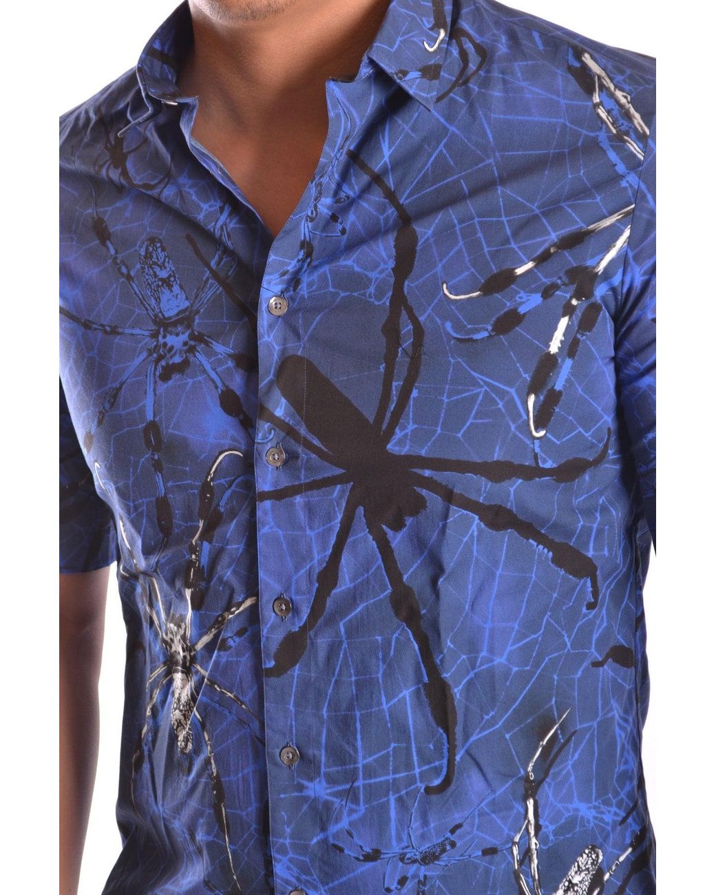 McQ Alexander McQueen Mcq Alexander Mcqueen Overhemden Blauw in het Blue