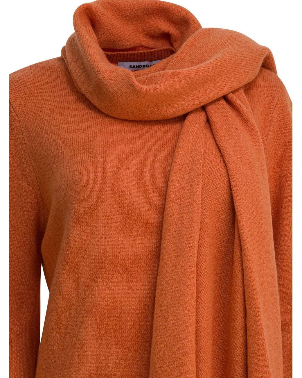 Sandbeige Zandbeige Gebreide Kleding in het Orange