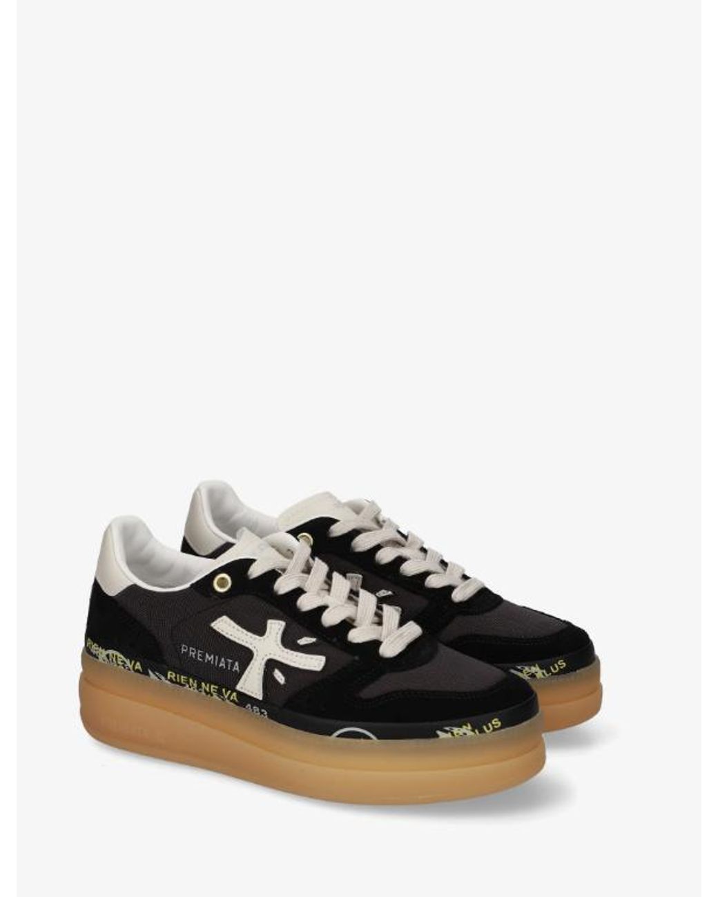 Premiata Black Sneakers