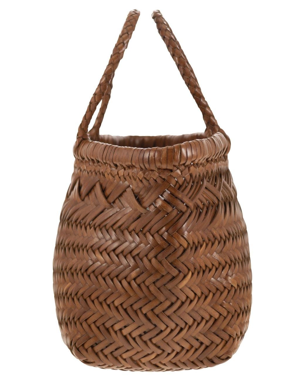 Dragon Brown Triple Jump Small Woven Bag