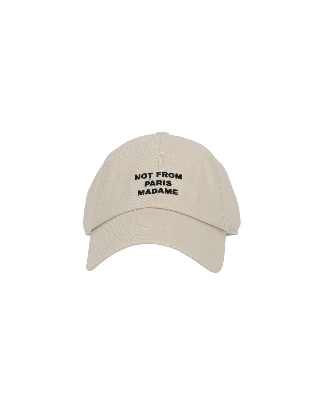 Drole de Monsieur White Mastic Slogan Cap