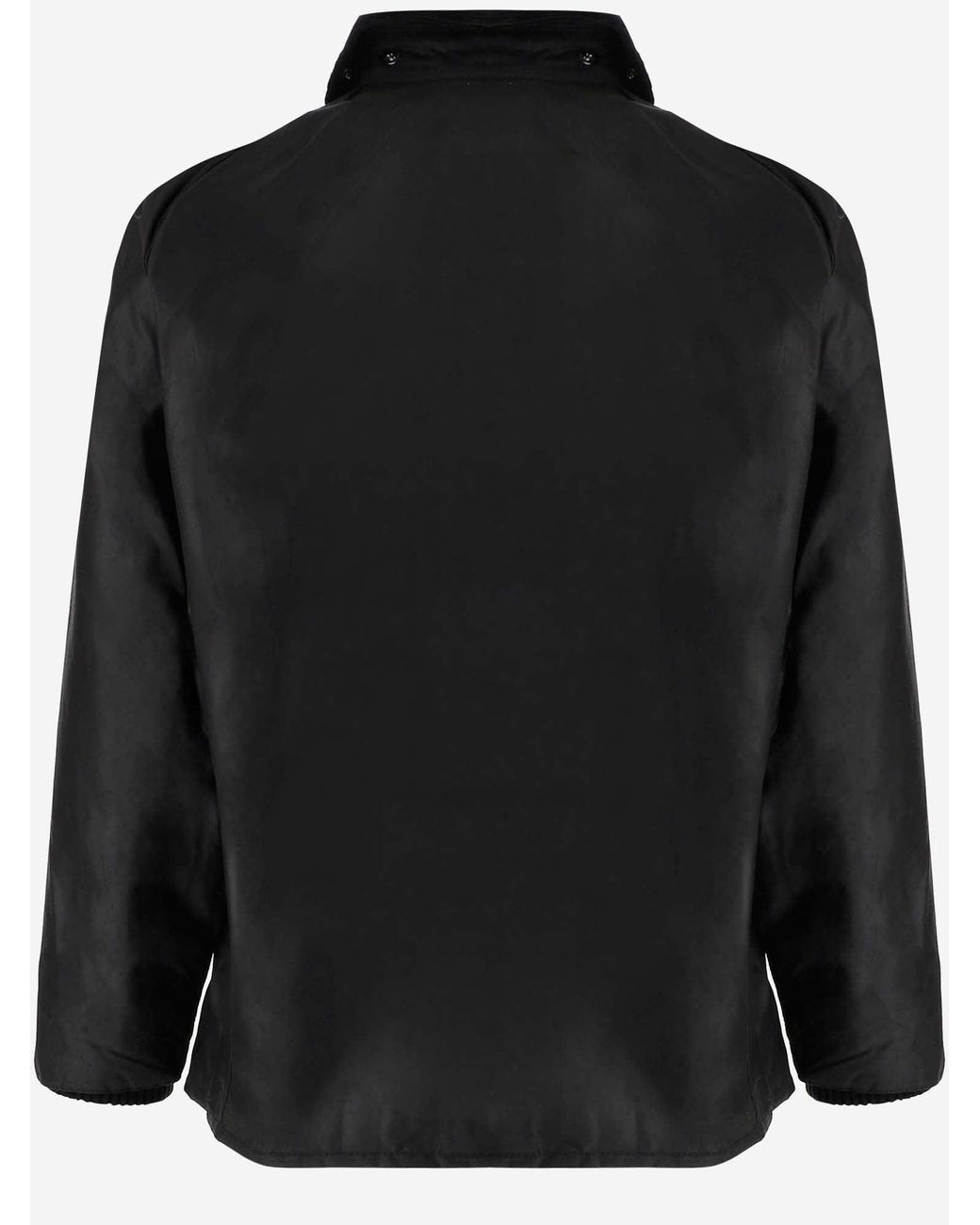 Barbour Black Waxed Jacket Bedale Cotton