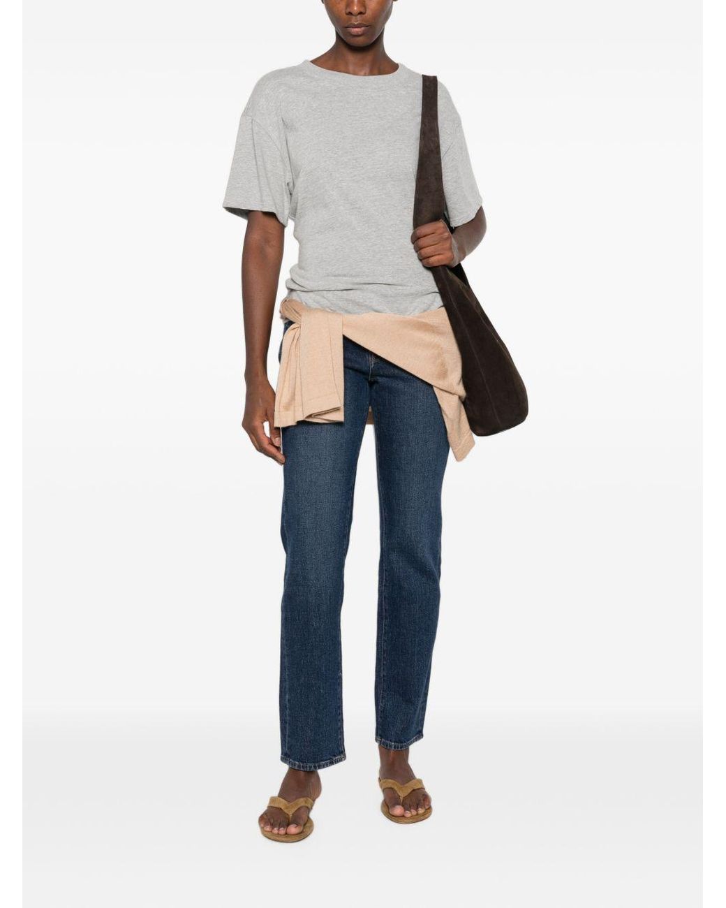 Seven7 Blue Low Cigarette Denim Jeans