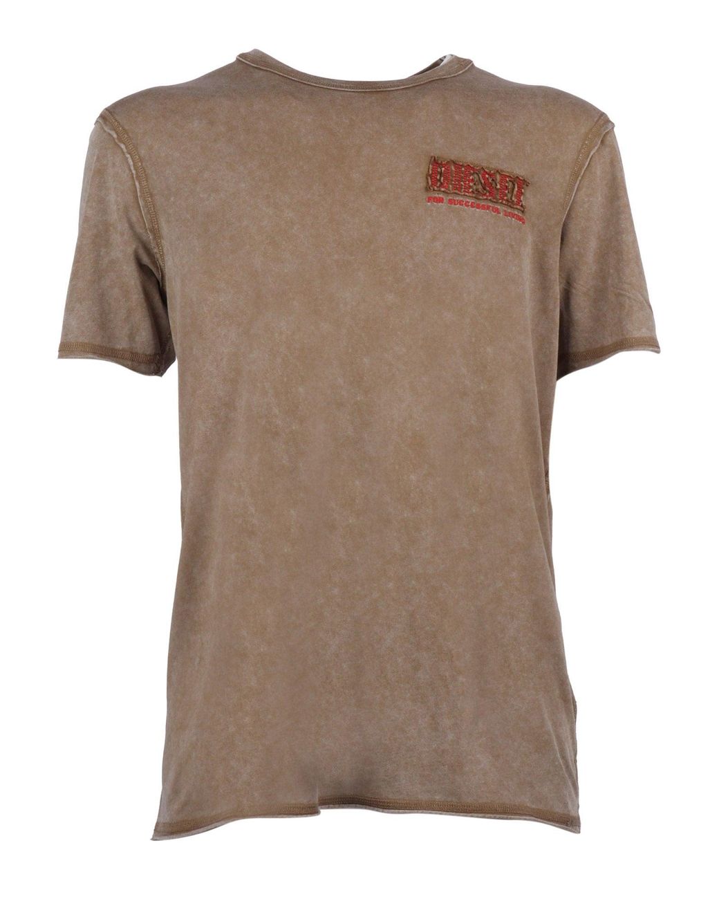 DIESEL Brown T Rawjust V1 Maglietta
