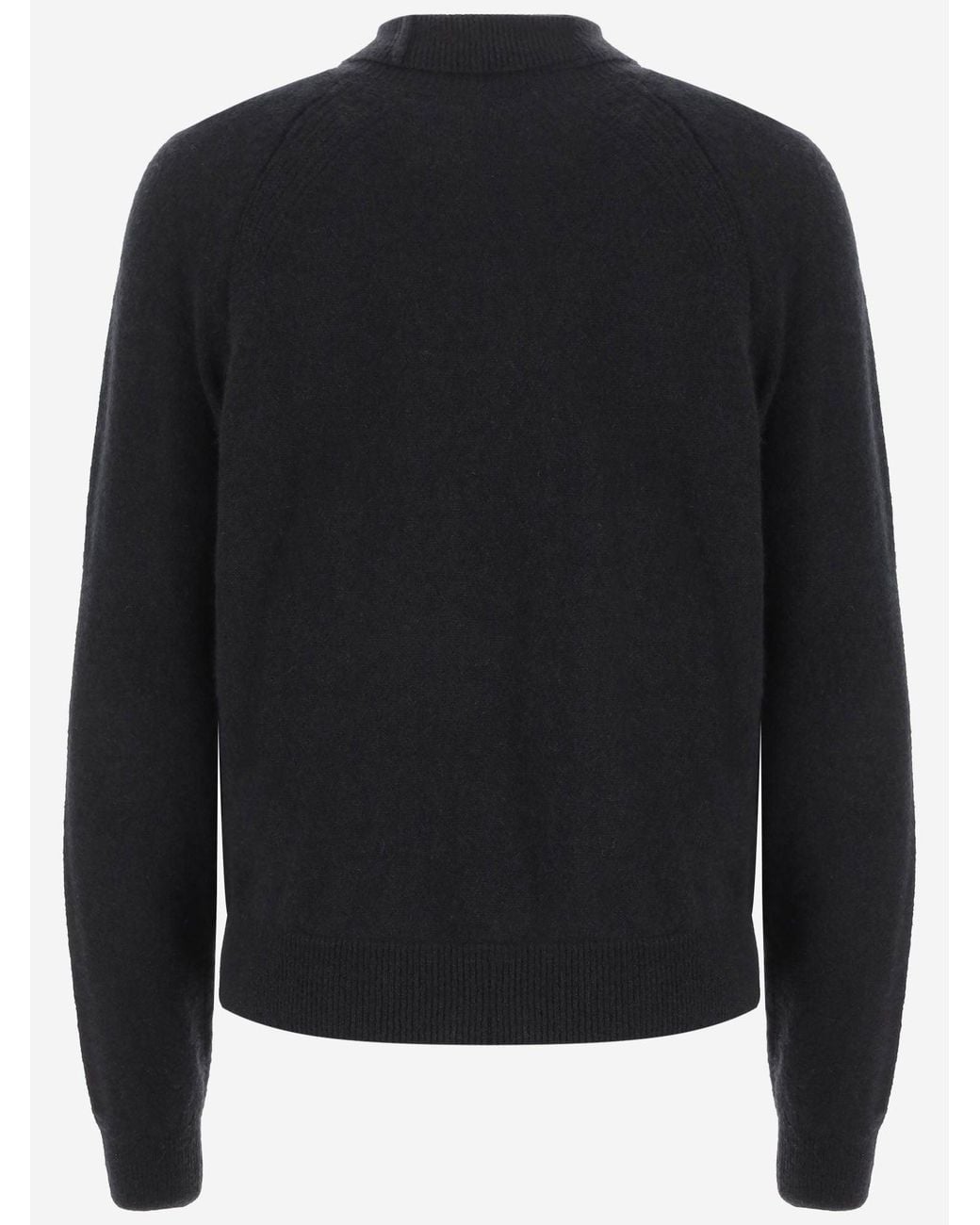 Sa Su Phi Black Cashmere And Silk Knit Sweater
