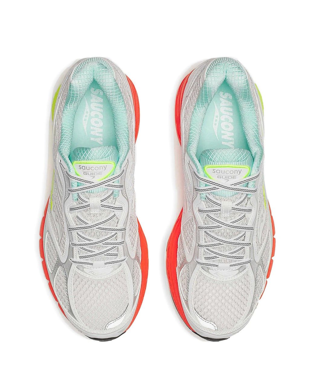 Saucony White Progrid Guide 7